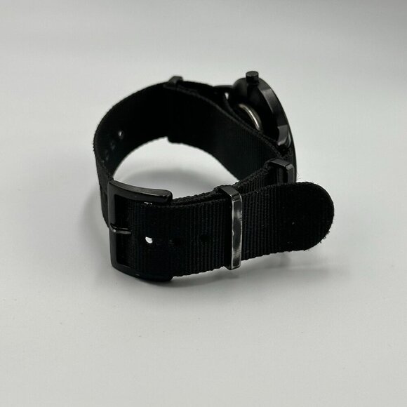 MVMT San Vicente Watch Women Black Nylon Slip Thru Band New Battery 10 Inch - Picture 10 of 13